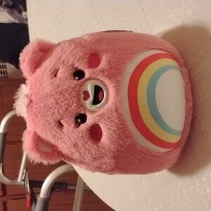 🆕 Squishmallows Fuzz Amallows 8” Inch Care Bears Cheer Bear Squishmallow